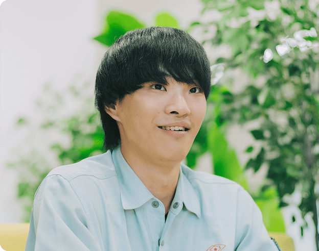技術職の男性社員